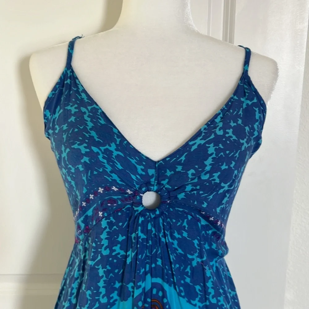 EUC Mexican Boho Pattern Maxi Dress - Size XS - Picture 2 of 8